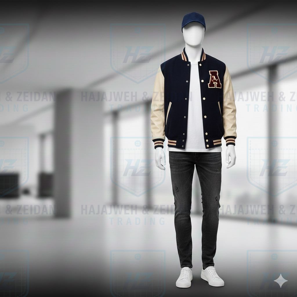جاكيتات فارسيتي وليترمان عمان | ملابس فارسيتي مخصصة في مسقط